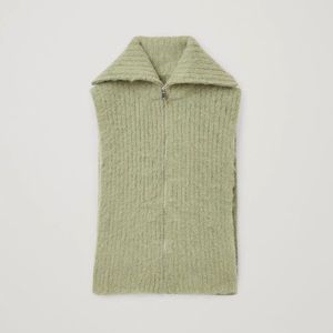 Cos alpaca blend scarf/vest hybrid
